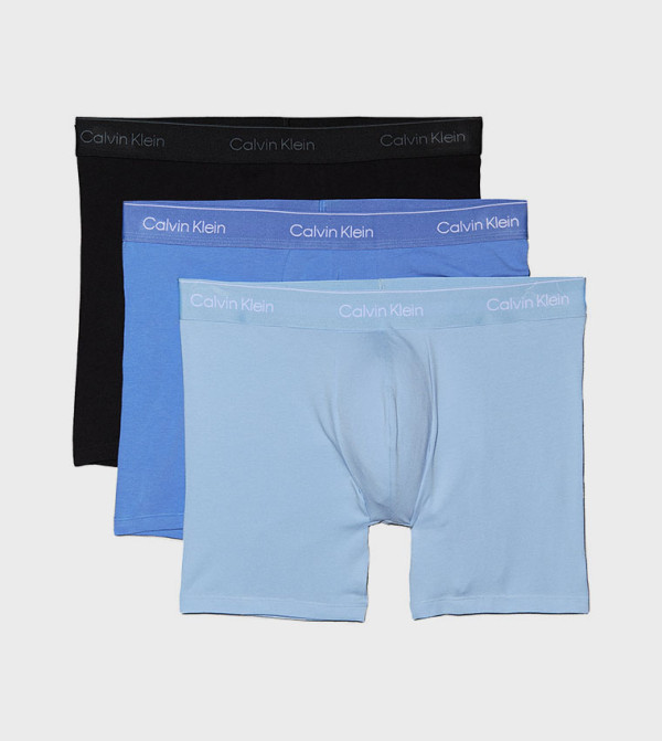 Pack of 3 Logo Waistband Trunks