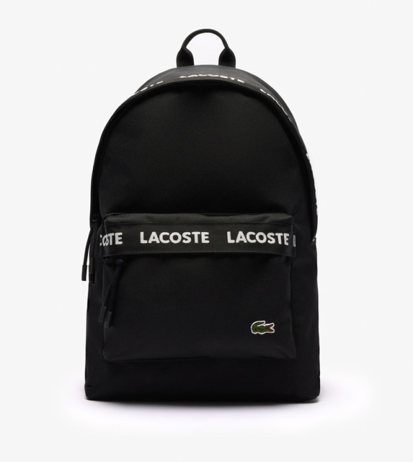 Logo Detail Front Pocket Backpack