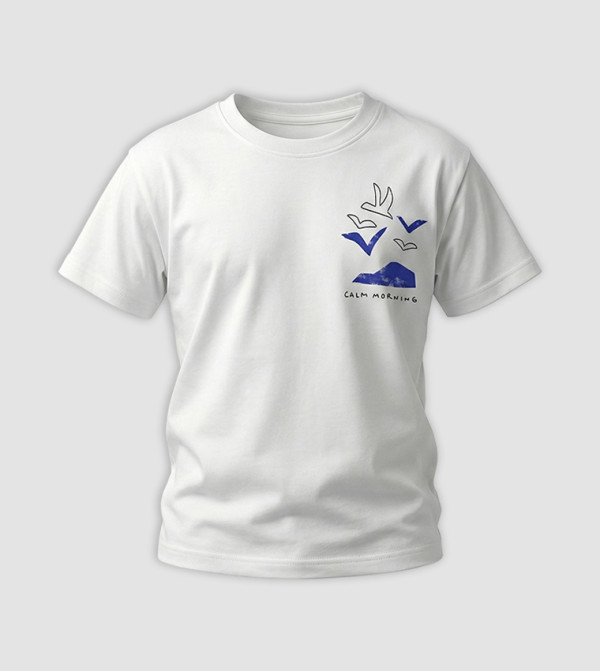 Printed Short Sleeves T-Shirt