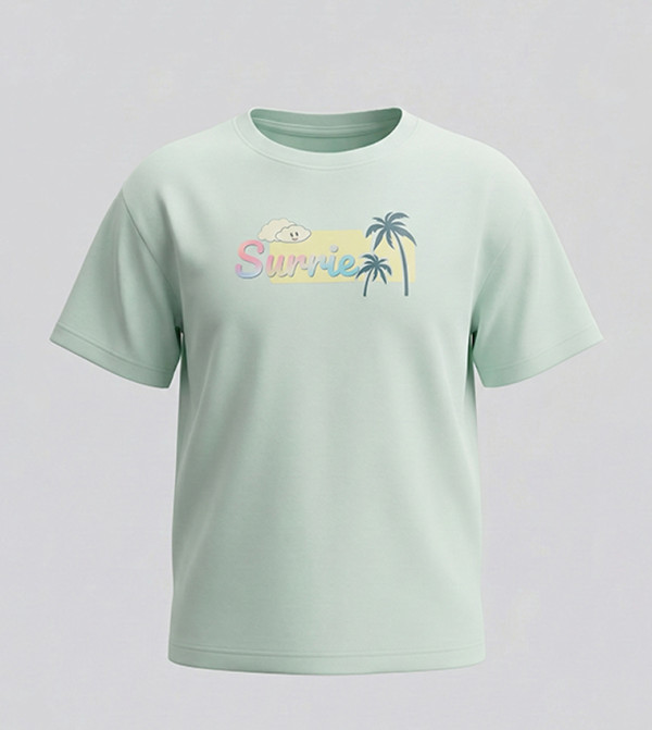 Printed Short Sleeves T-Shirt