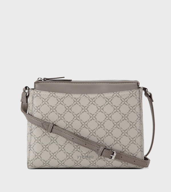 BOWIE Monogram Patterned Crossbody Bag