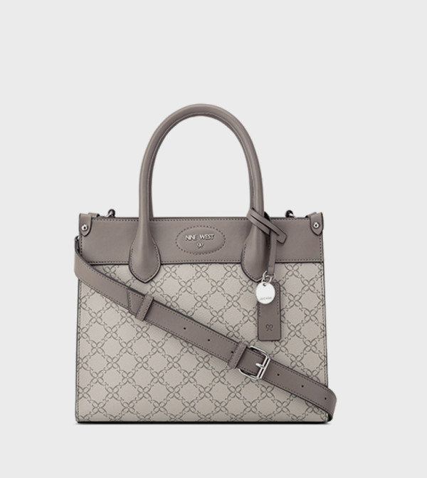 Patterned Satchel Bag