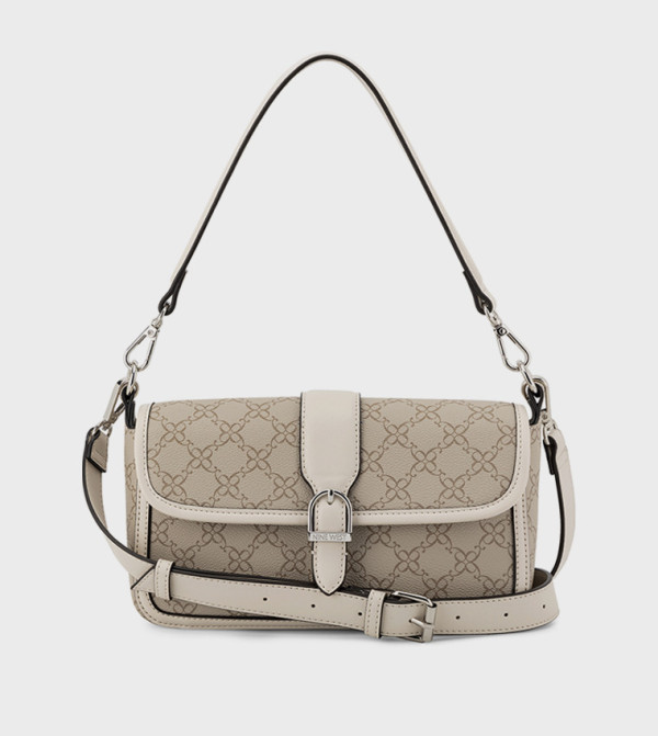 Monogram Patterned Shoulder Bag