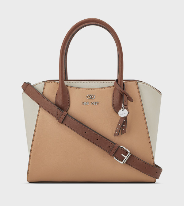 PHILIPPA Color Block Satchel Bag