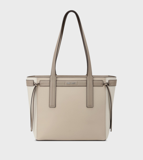 HENDRICK Contrast Trim Tote Bag