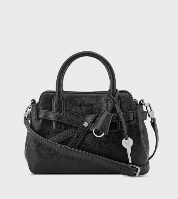 LILLE Textured Satchel Bag