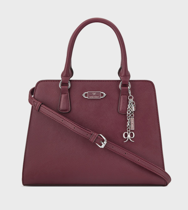 CALLY Textured Satchel Bag