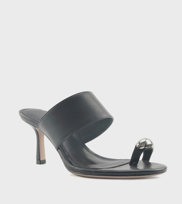 ONDINA Solid Heeled Sandals