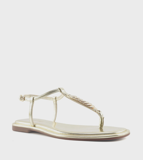 ORIA Ankle Strap Flat Sandals