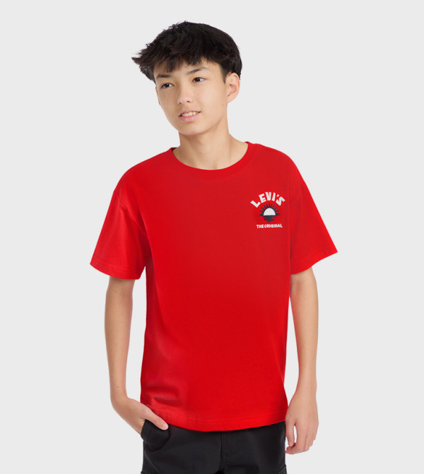Printed Short Sleeves Casual T-Shirt
