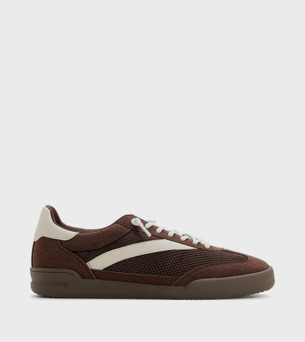 PAMONA Color Block Lace-Up Sneakers