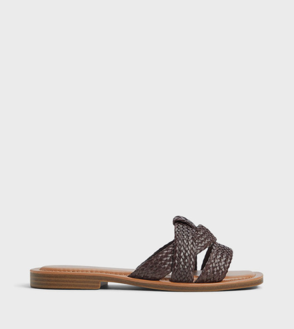PAULLAH Braided Flat Sandals