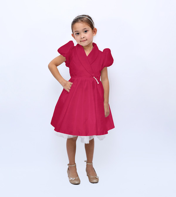Modern Lady Puff Sleeves Party Dress 