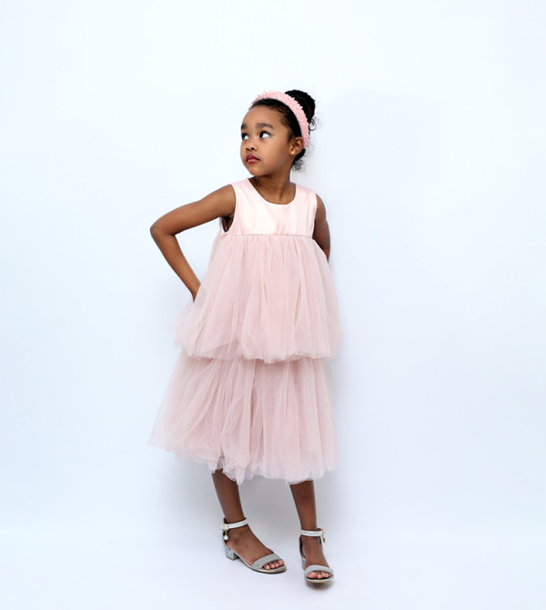 Marcia Layered Tulle Party Dress