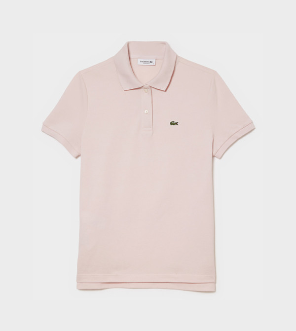 Logo Detail Short Sleeves Polo T-Shirt