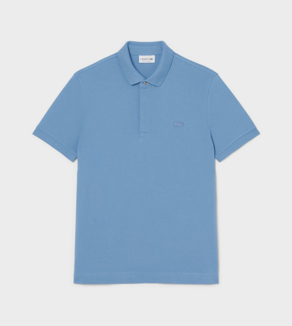Logo Detail Short Sleeves Polo T-Shirt