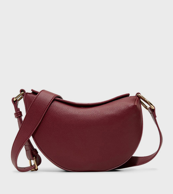 POLINAA Textured Crossbody Bag