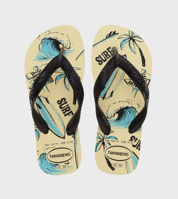 Athletic Printed Flip-Flops