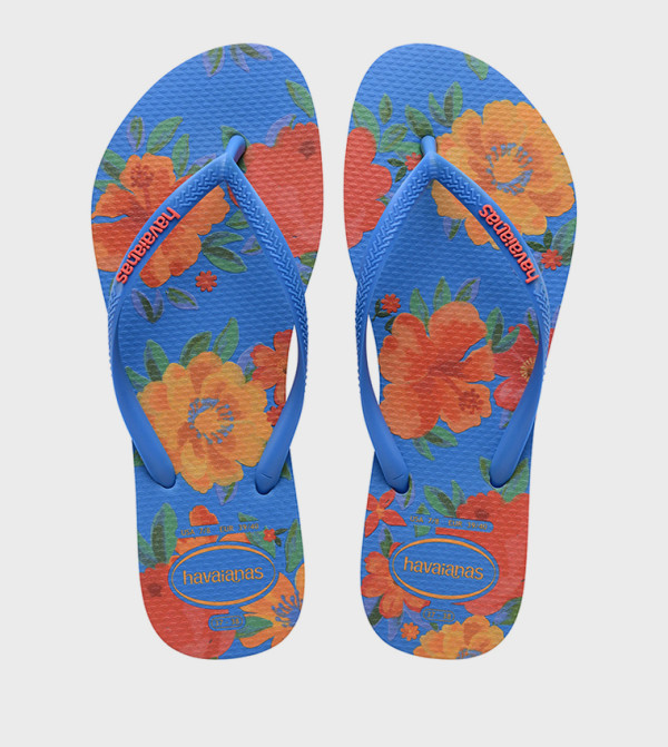 Slim Summer Bliss Printed Flip-Flops