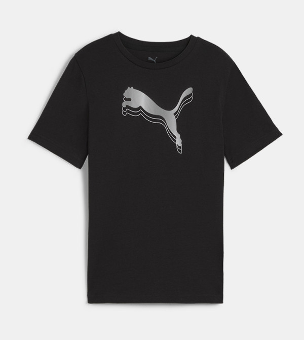 ESS Logo Printed Crew Neck T-Shirt
