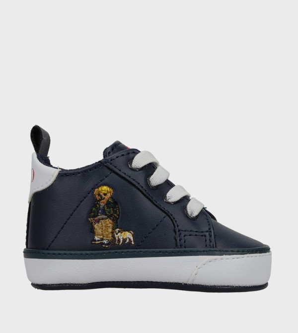 QUILTON BEAR GORE High-Top Sneakers