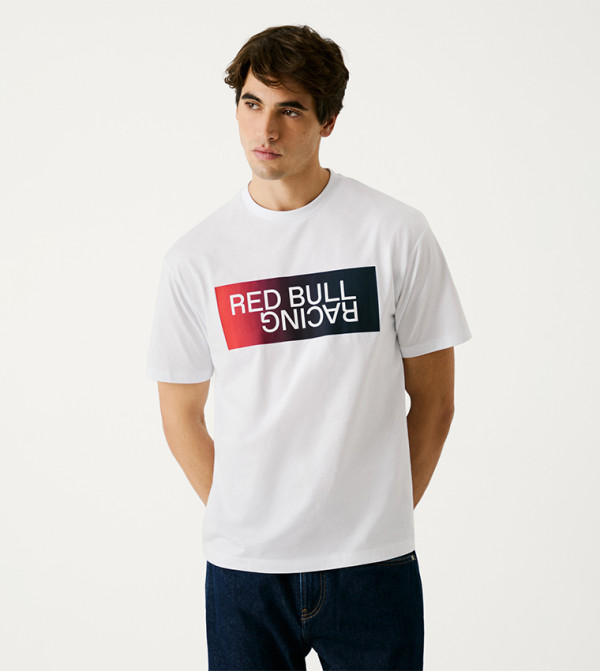 Logo Printed Crew Neck T-Shirt