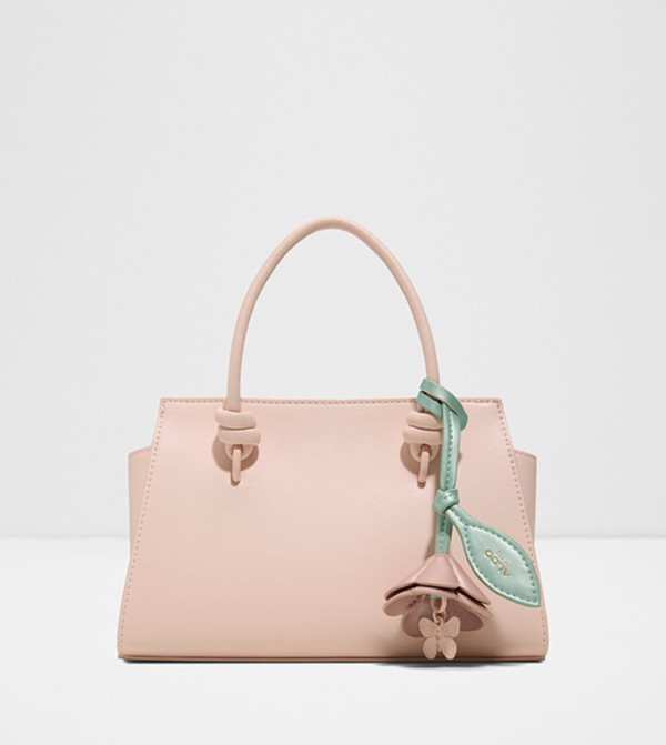 ROSELUNE Textured Satchel Bag
