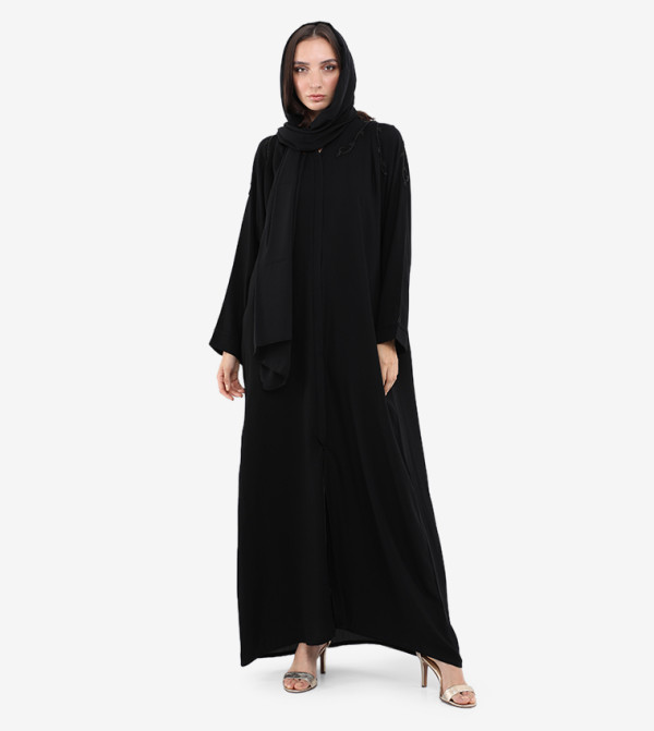 Embellished Long Sleeve Abaya