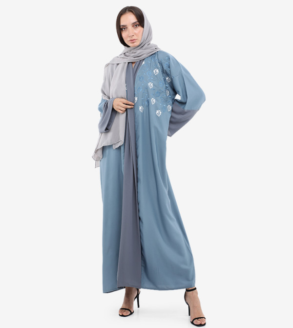 Embroidered Long Sleeves Abaya