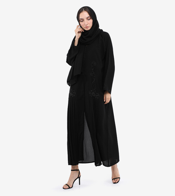 Embellished Long Sleeve Abaya