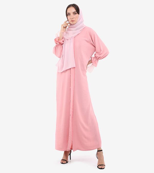 Tulle Sleeves Detailed Abaya