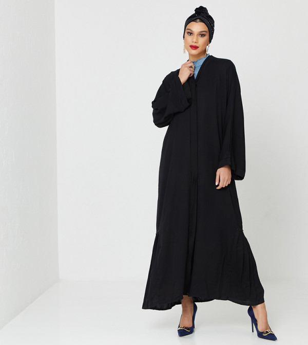 Long Wide Sleeves Abaya