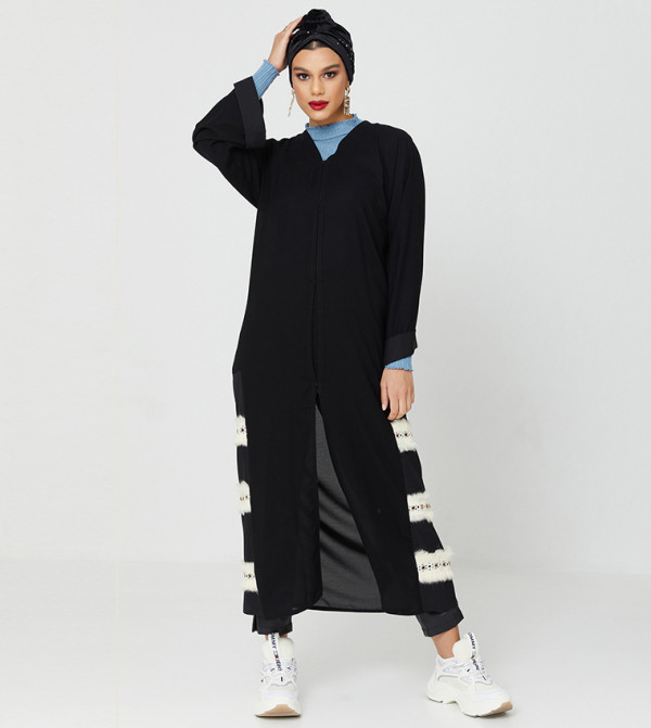 Embroidered Long Sleeves Abaya