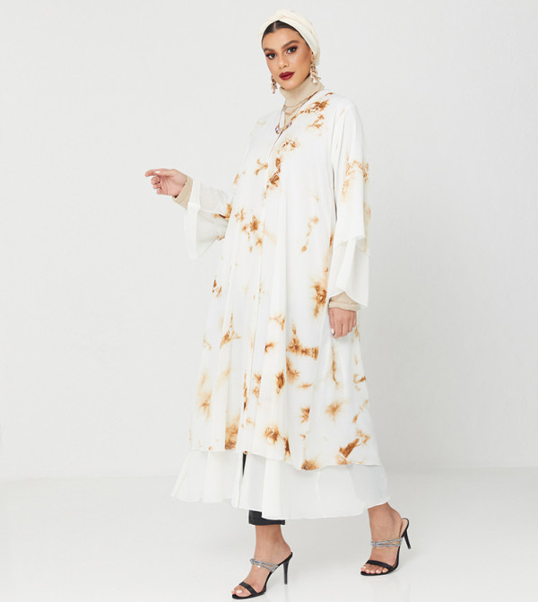 Abaya Two Layers-Multi