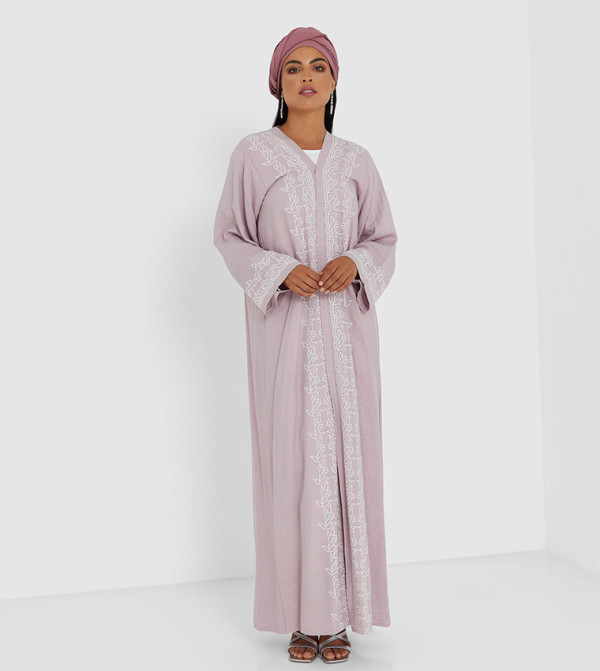 Embellished Long Sleeve Abaya
