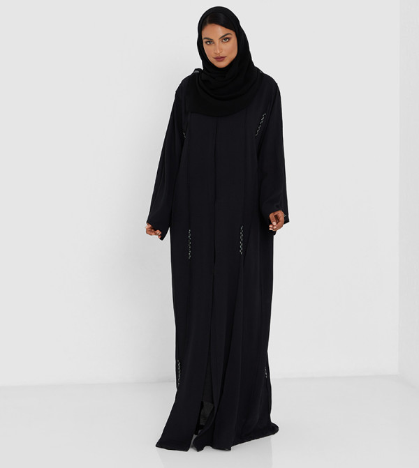 Embellished Long Sleeves Abaya