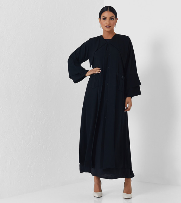 Embellished Long Sleeve Abaya