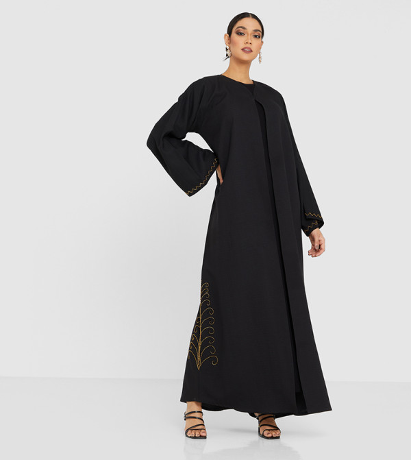 Embellished Long Sleeves Abaya 