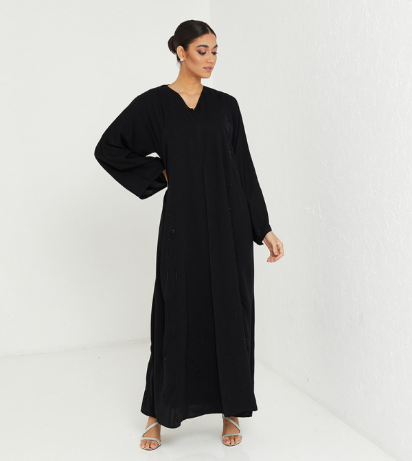 Black Stone Hand Work Design Full Body