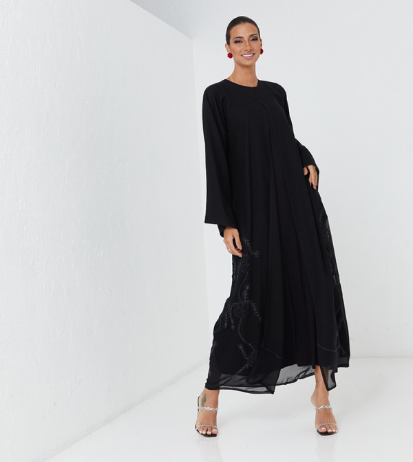Embroidered Long Sleeves Abaya