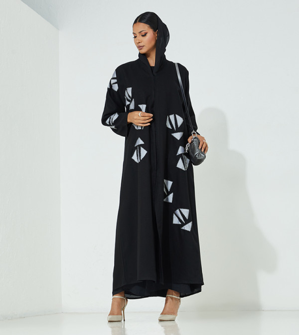 Hand Embroidered Occasional Abaya