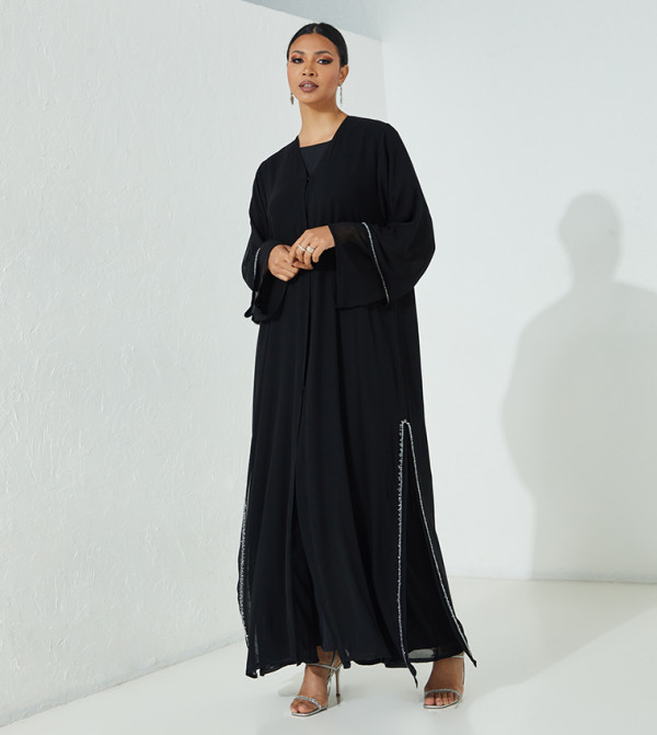 Hand Embroidered Occasional Abaya