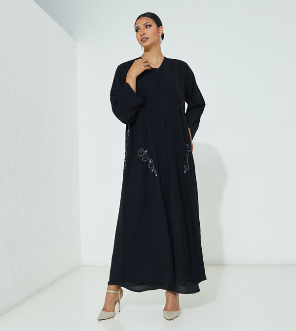 Hand Embroidered Occasional Abaya