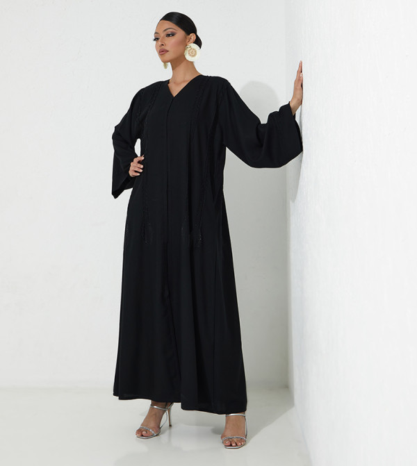 Hand Embroidered Occasional Abaya