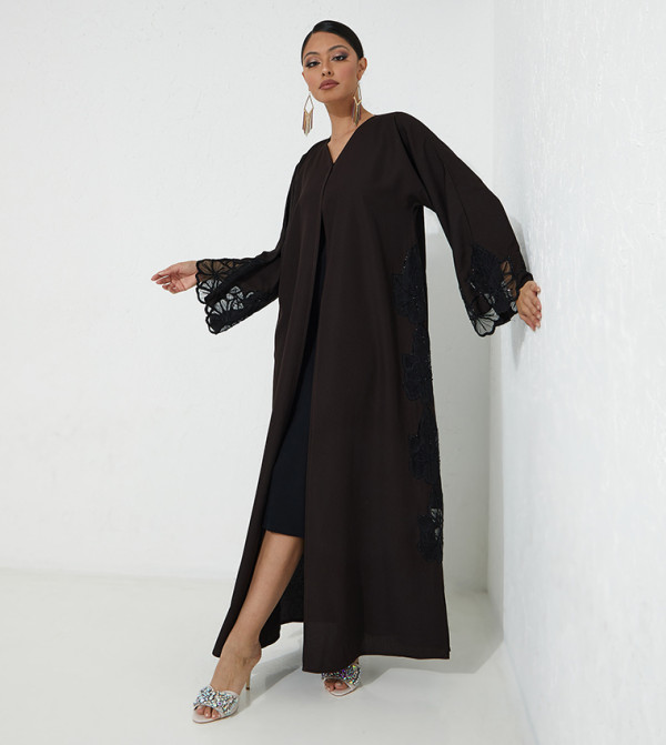 Hand Embroidered Occasional Abaya