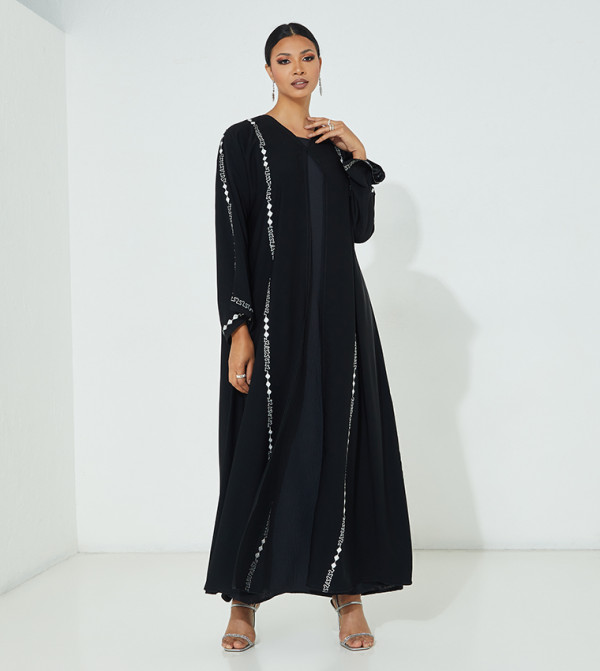 Casual Embroidered Abaya