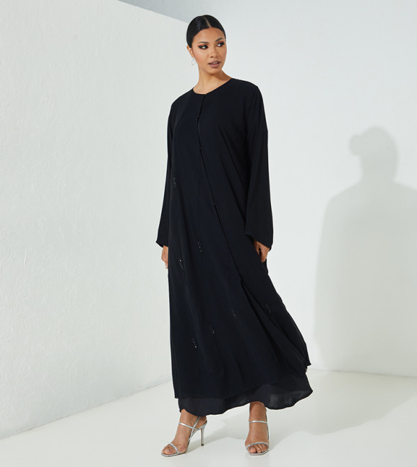 Hand Embroidered Occasional Abaya