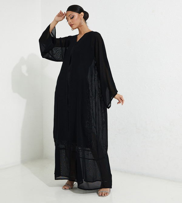 Hand Embroidered Occasional Abaya