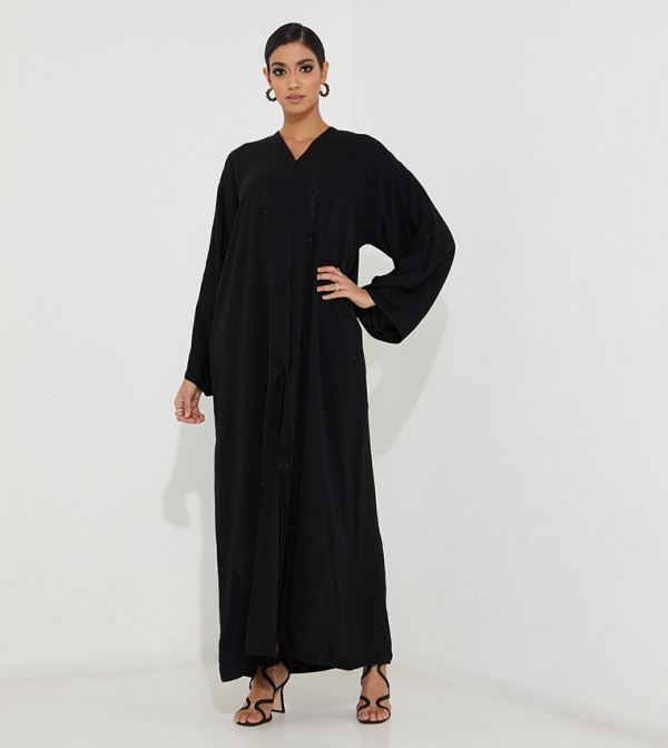 Embroidered Casual Abaya