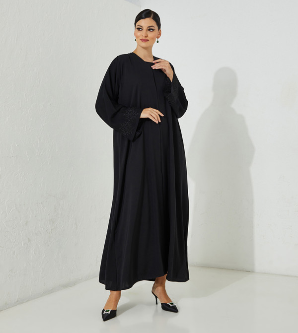 Embroidered Casual Abaya